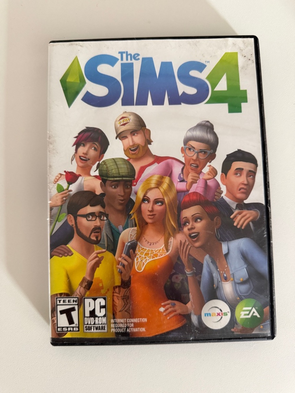 The Sims 4 PC Game - EA (White, Green, Blue)